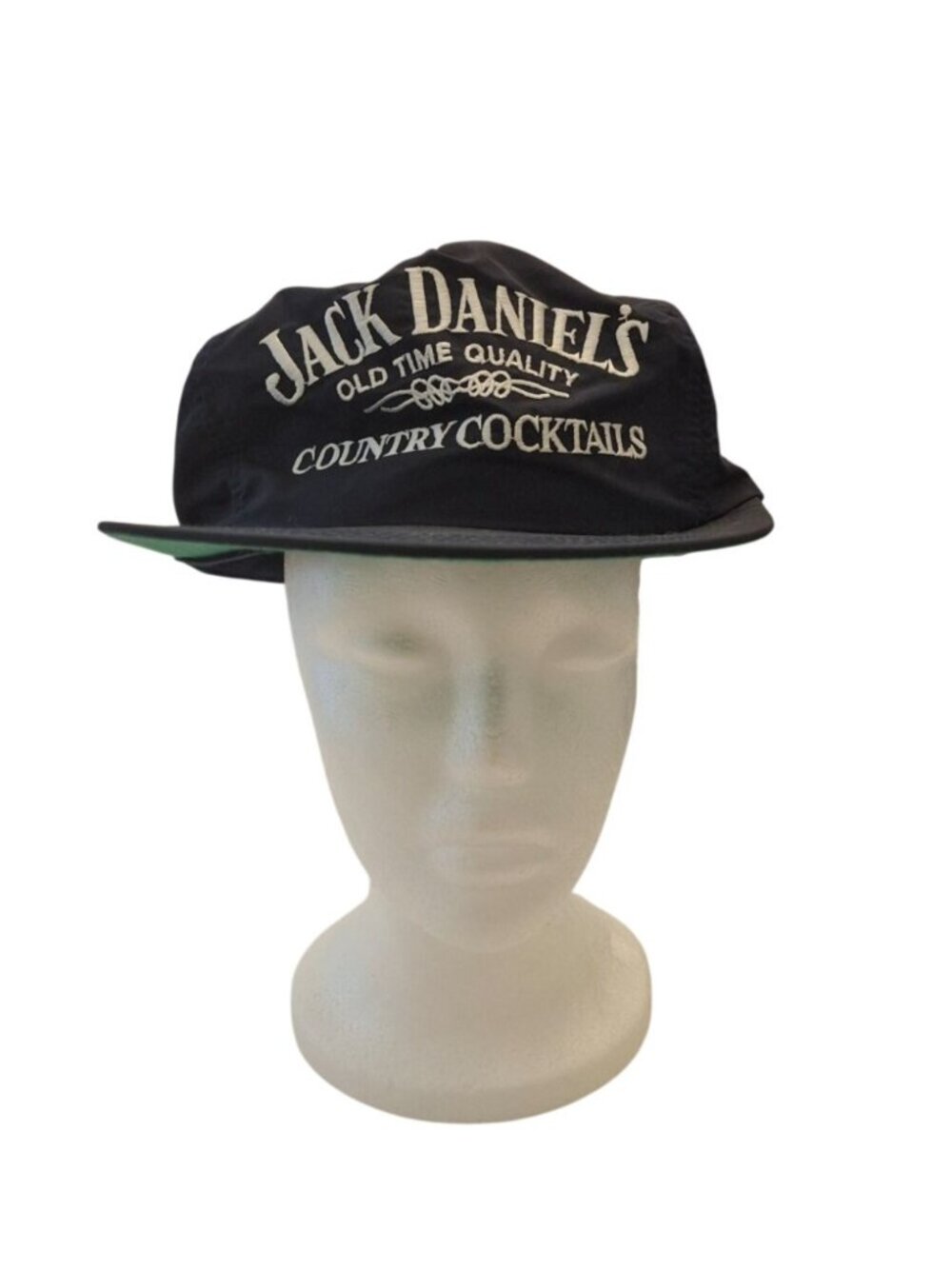 Jack Daniel's Black Baseball Cap Whiskeycore Americana Biker Adjustable Hat